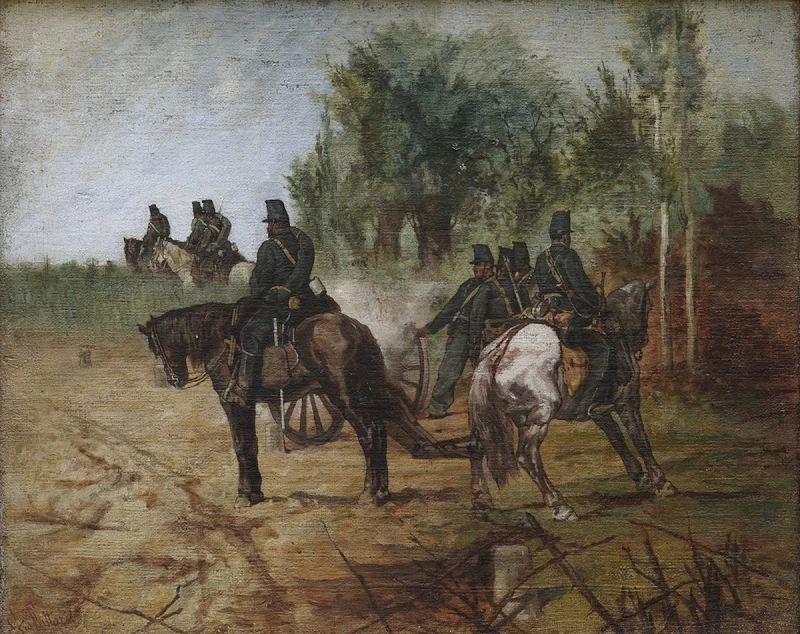 Artiglieria in azione - Fondazione Sicilia, Villa Zito, Palermo